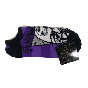 The Nightmare Before Christmas No Show Ankle Socks 5-Pack Jack Skellington Goth